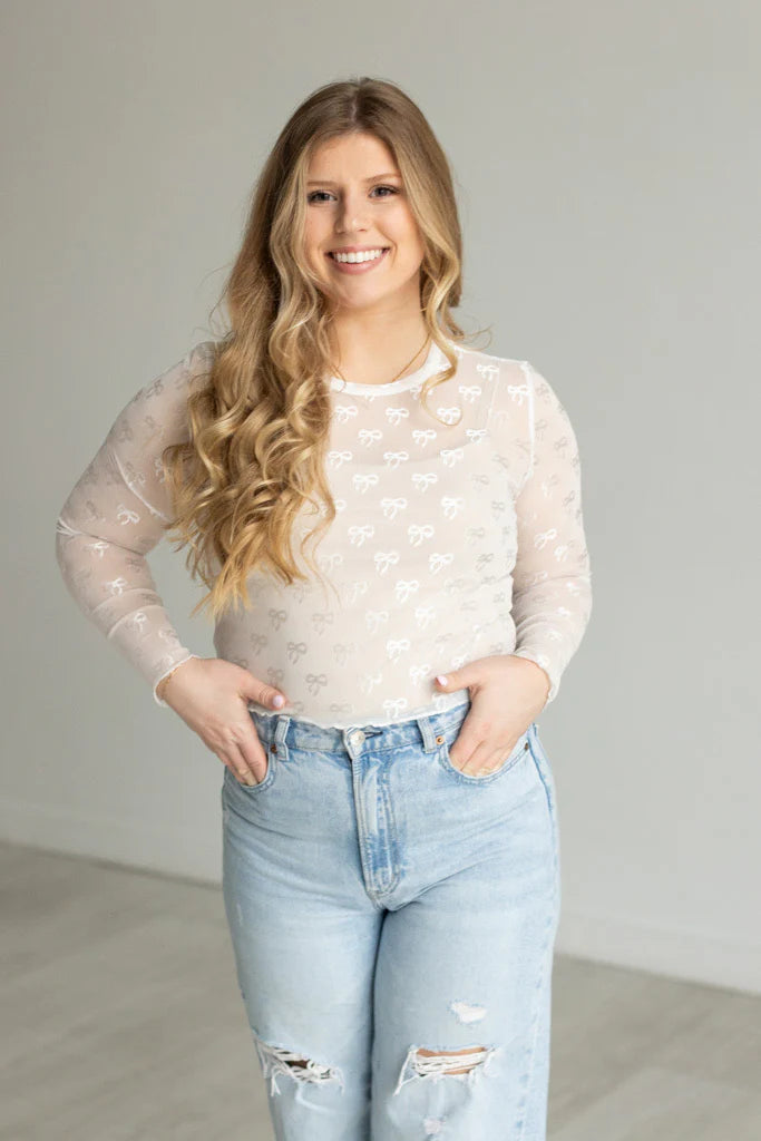 Now Sheer Layering Top