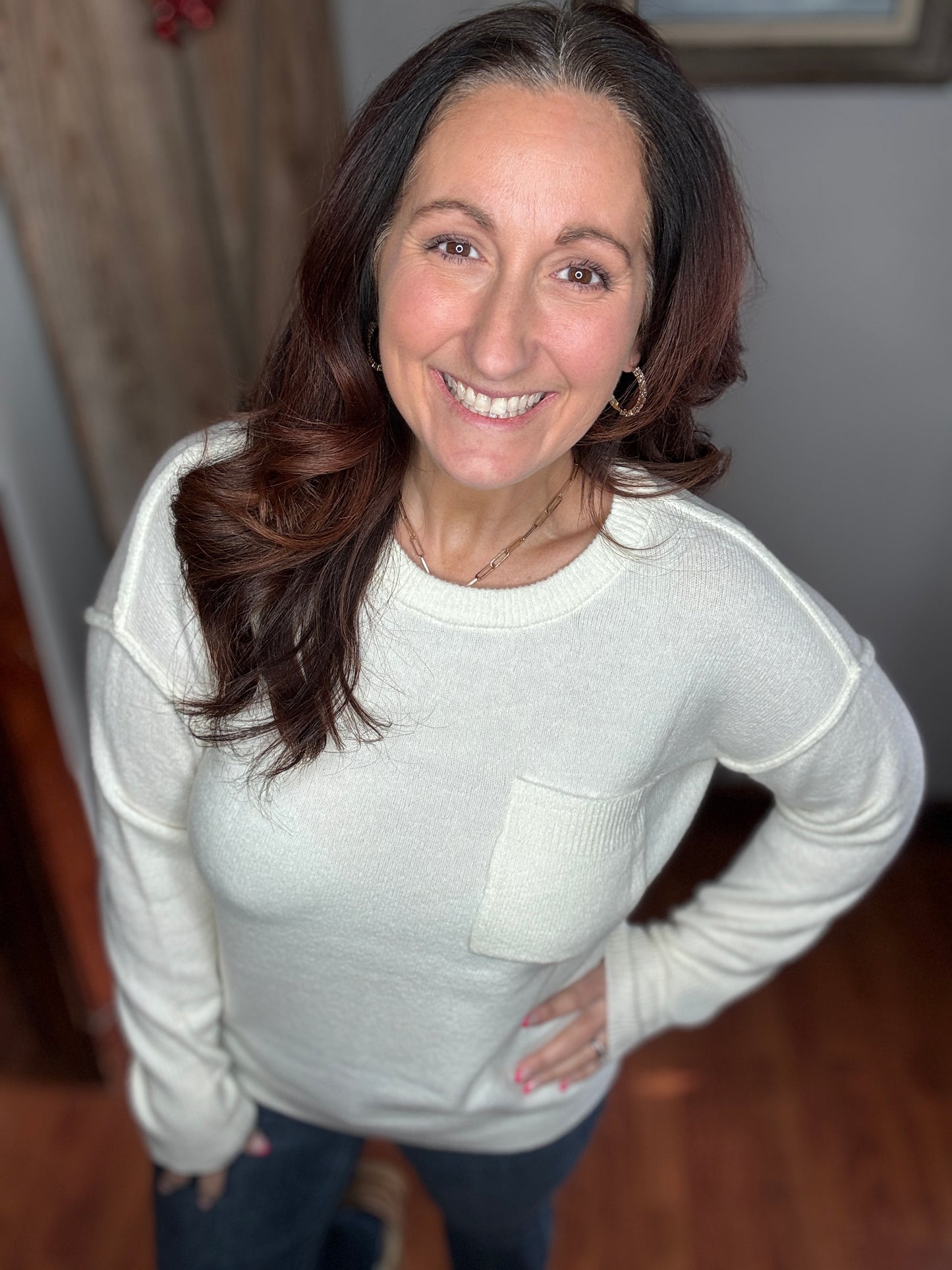 Sweet and Ivory Sweater