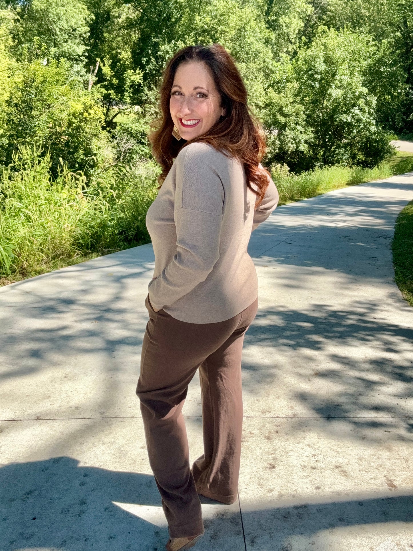 Fall in Love Mocha Sweater