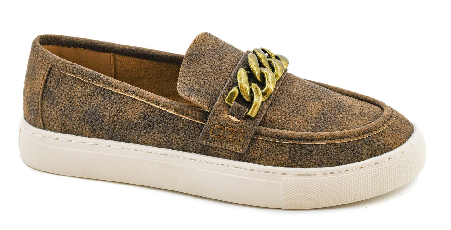 Corky Chain Reaction Pebbled Brown