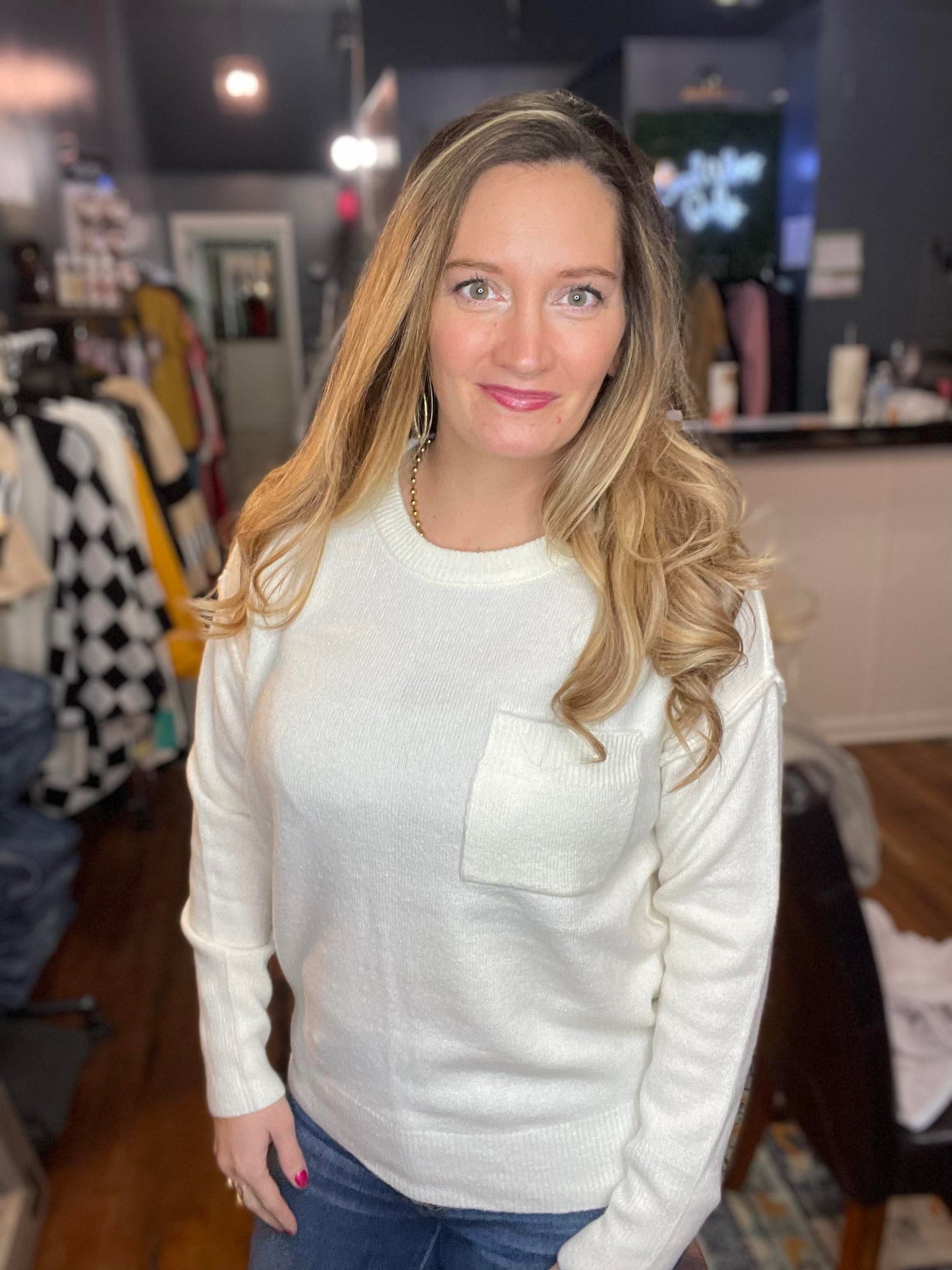 Sweet and Ivory Sweater