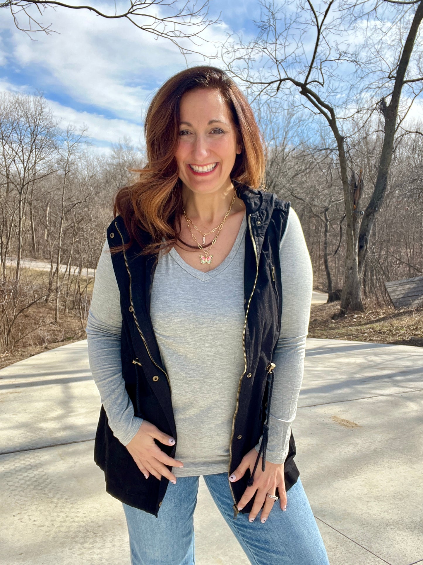 Everyday Long Sleeve V Neck