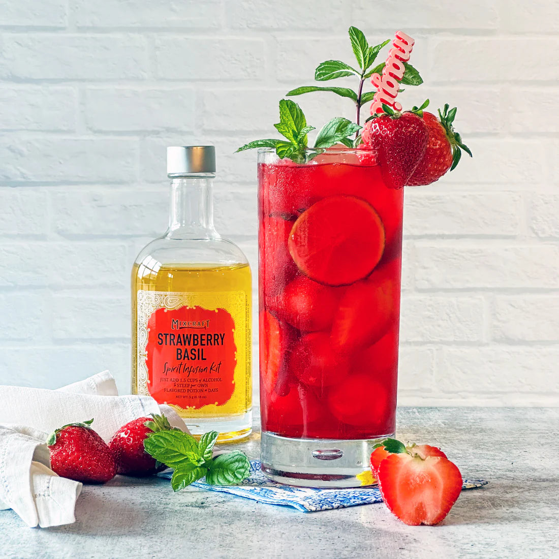 Strawberry Basil Refill Packet
