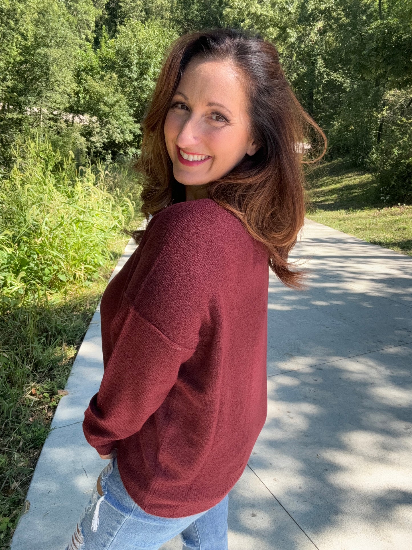 Wine & Luxury Sweater