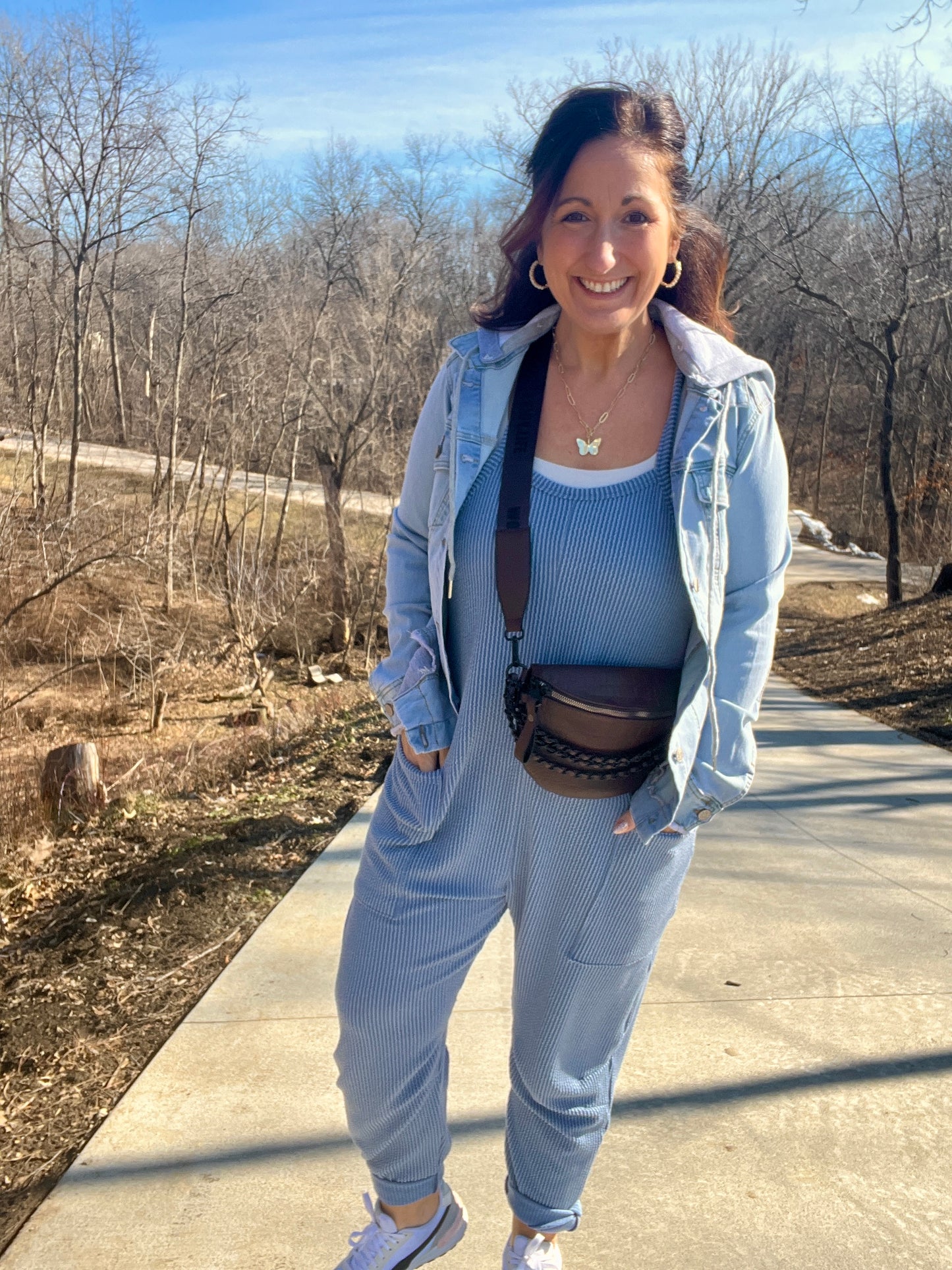 Wave Ribbed Jumpsuit