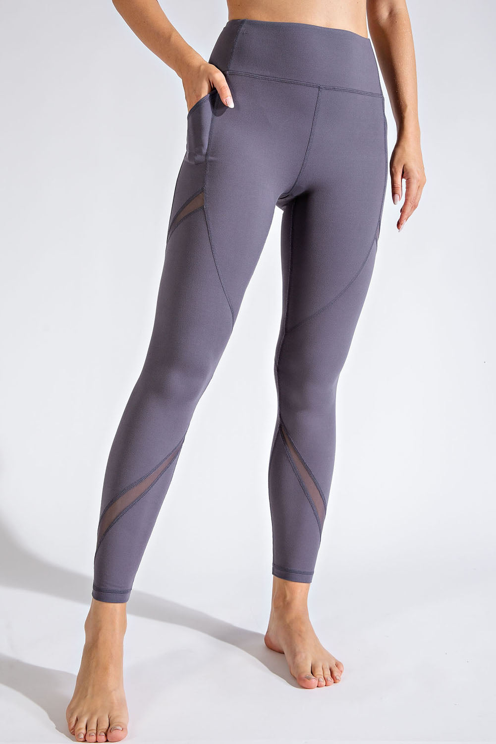 Mesh Detail Leggings