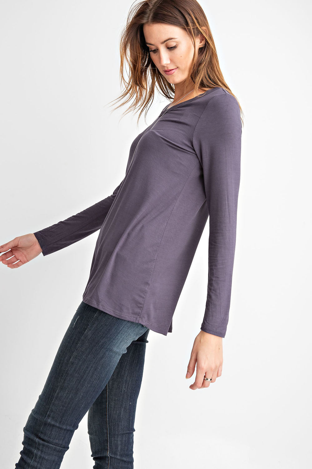 Everyday Charcoal Long Sleeve