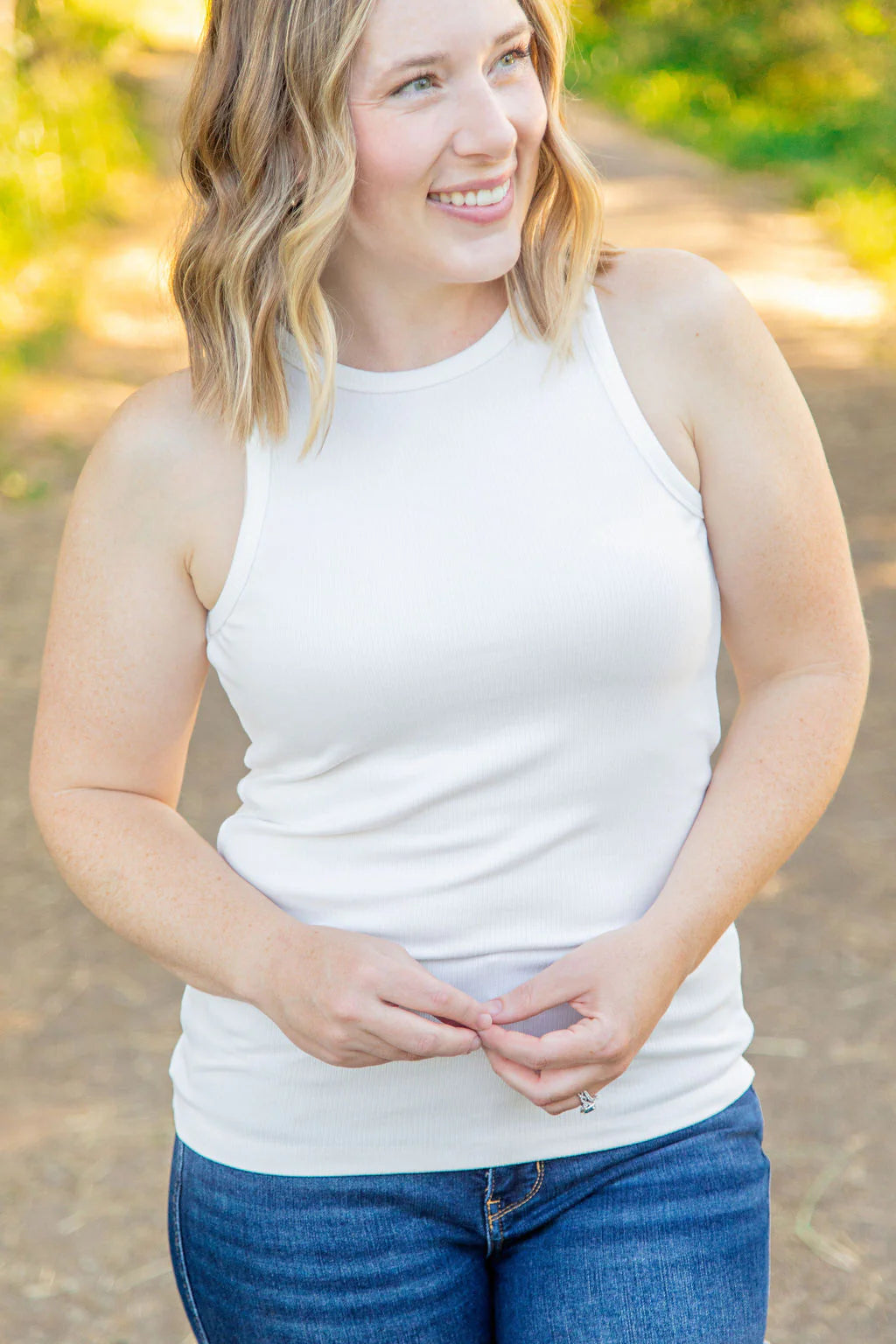 Tara Ribbed Tank