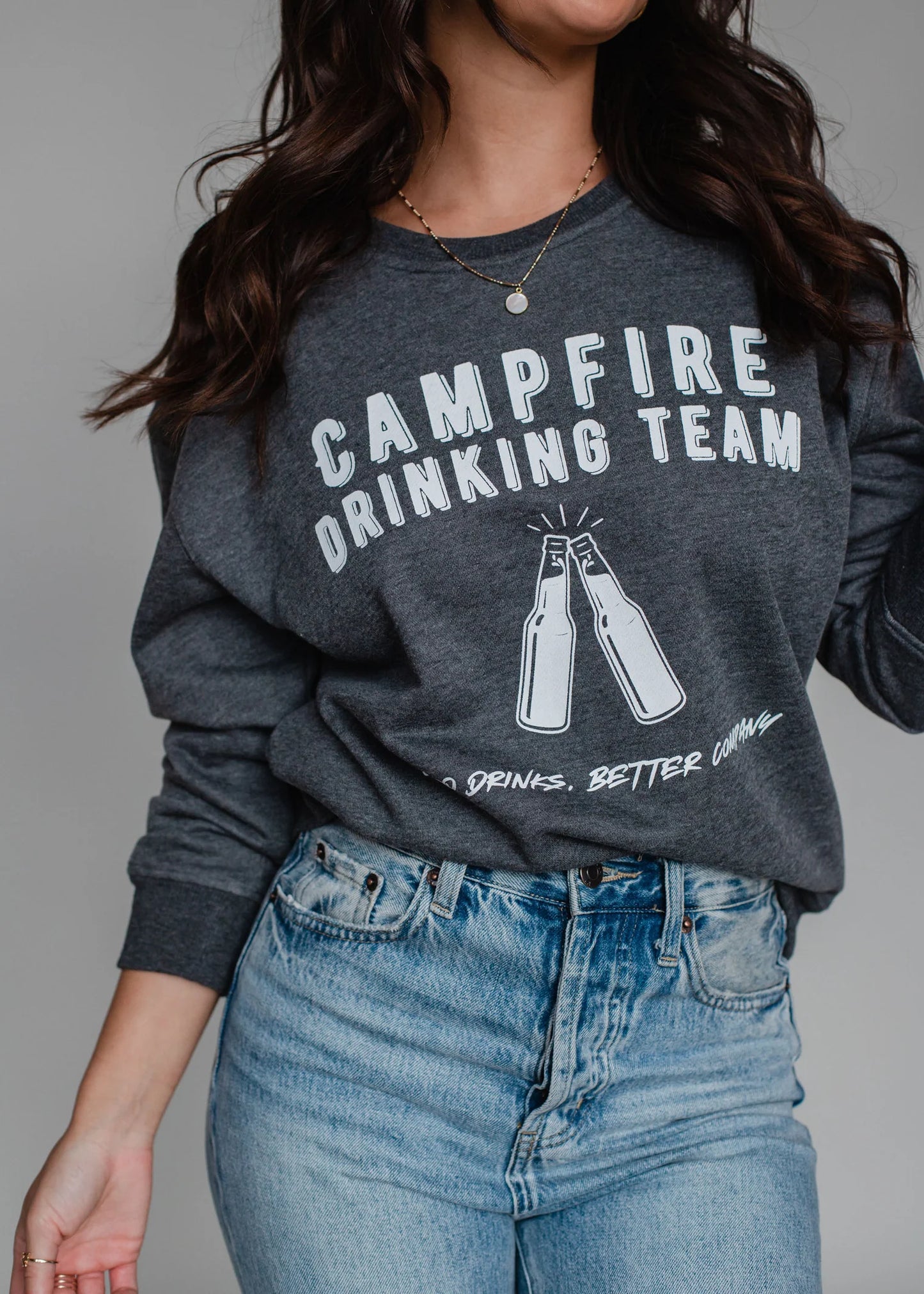 Campfire Drinking Team Sweatshirt