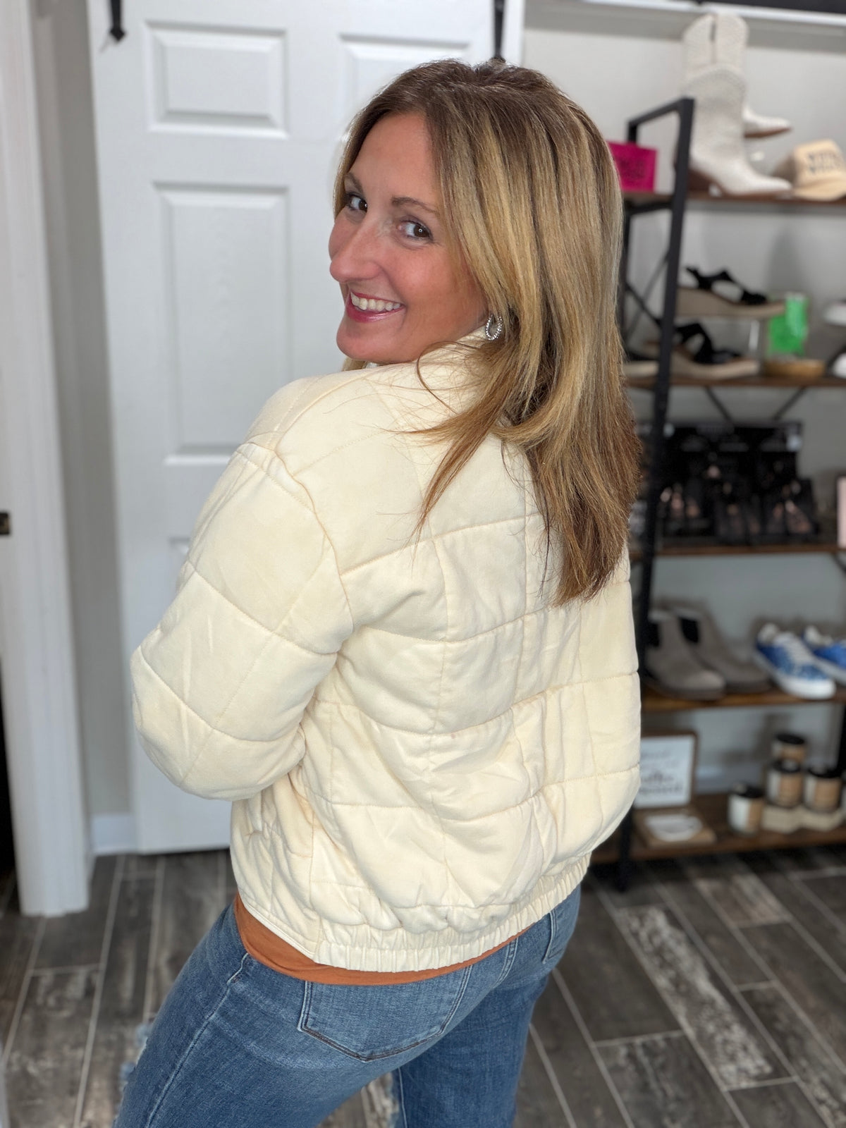 City Chic Quilted Jacket