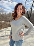 Everyday Long Sleeve V Neck