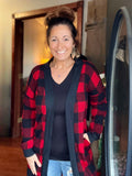 Buffalo Plaid Cardigan
