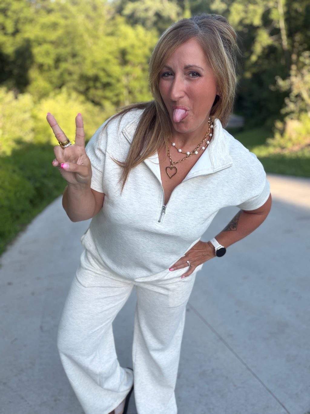 Vanilla Voyage Wide Leg Pants