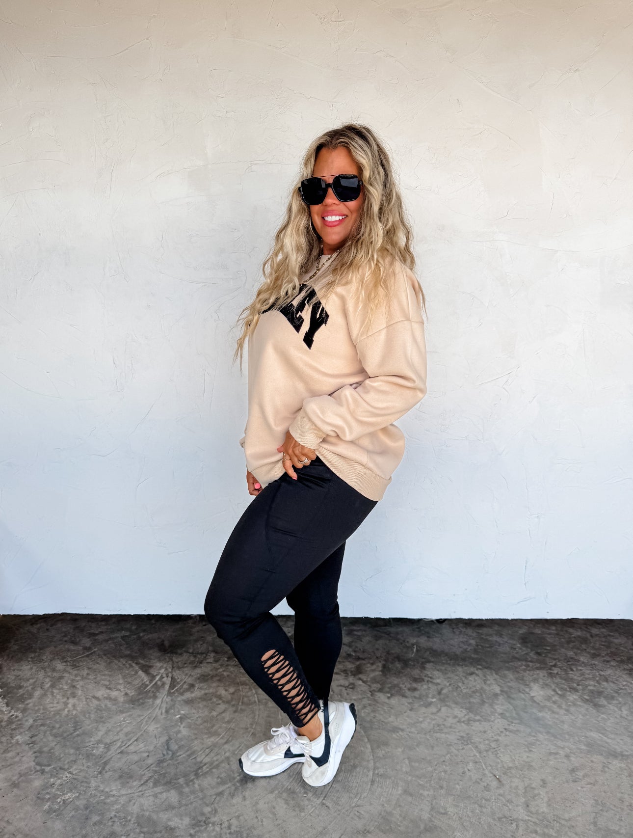 Braided Bliss Leggings - Black