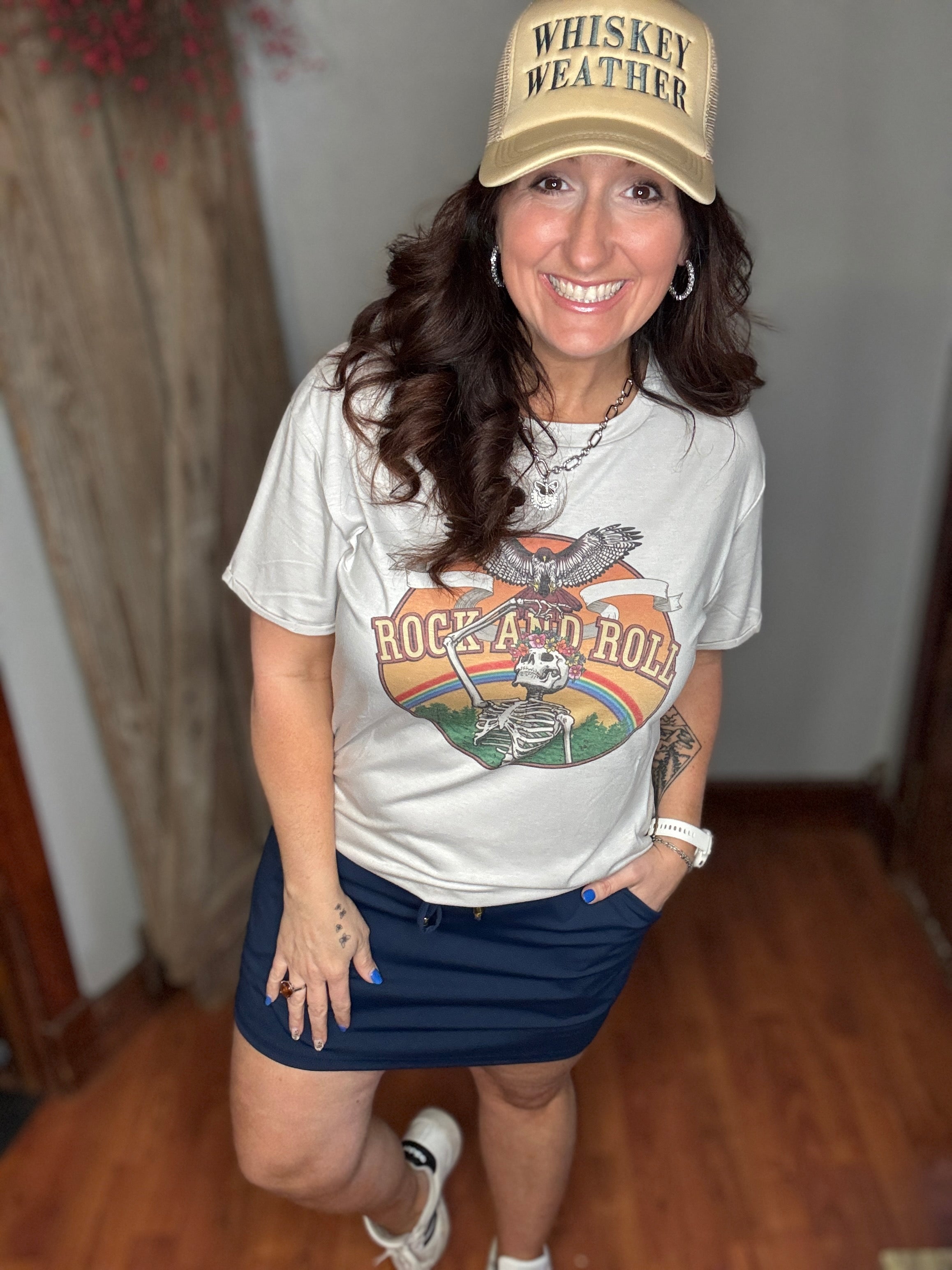 Midnight Breeze Skort