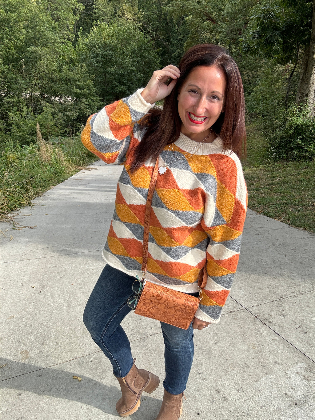 Rustic Mountains Sweater