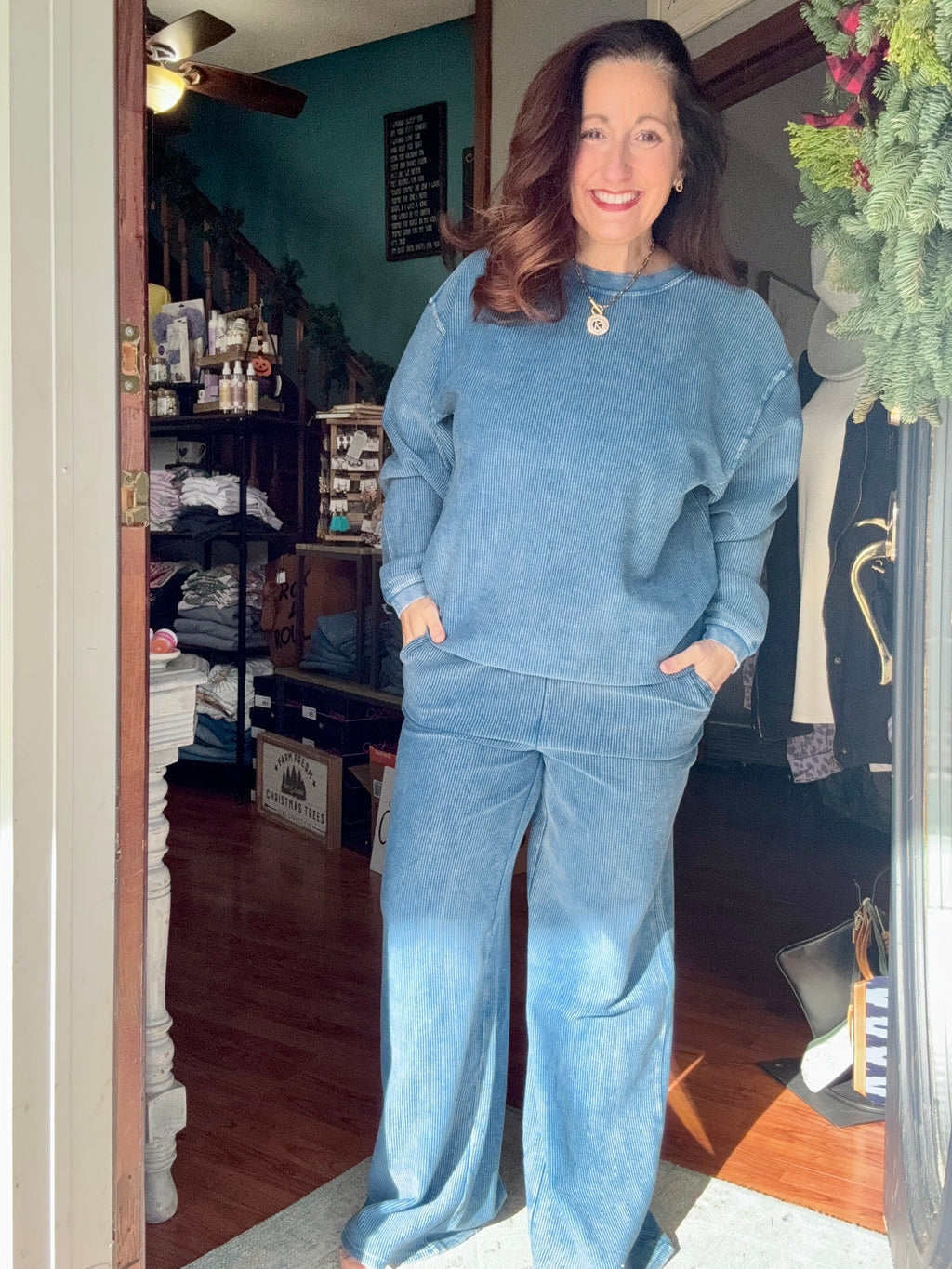 Luxe Cord Straight Leg