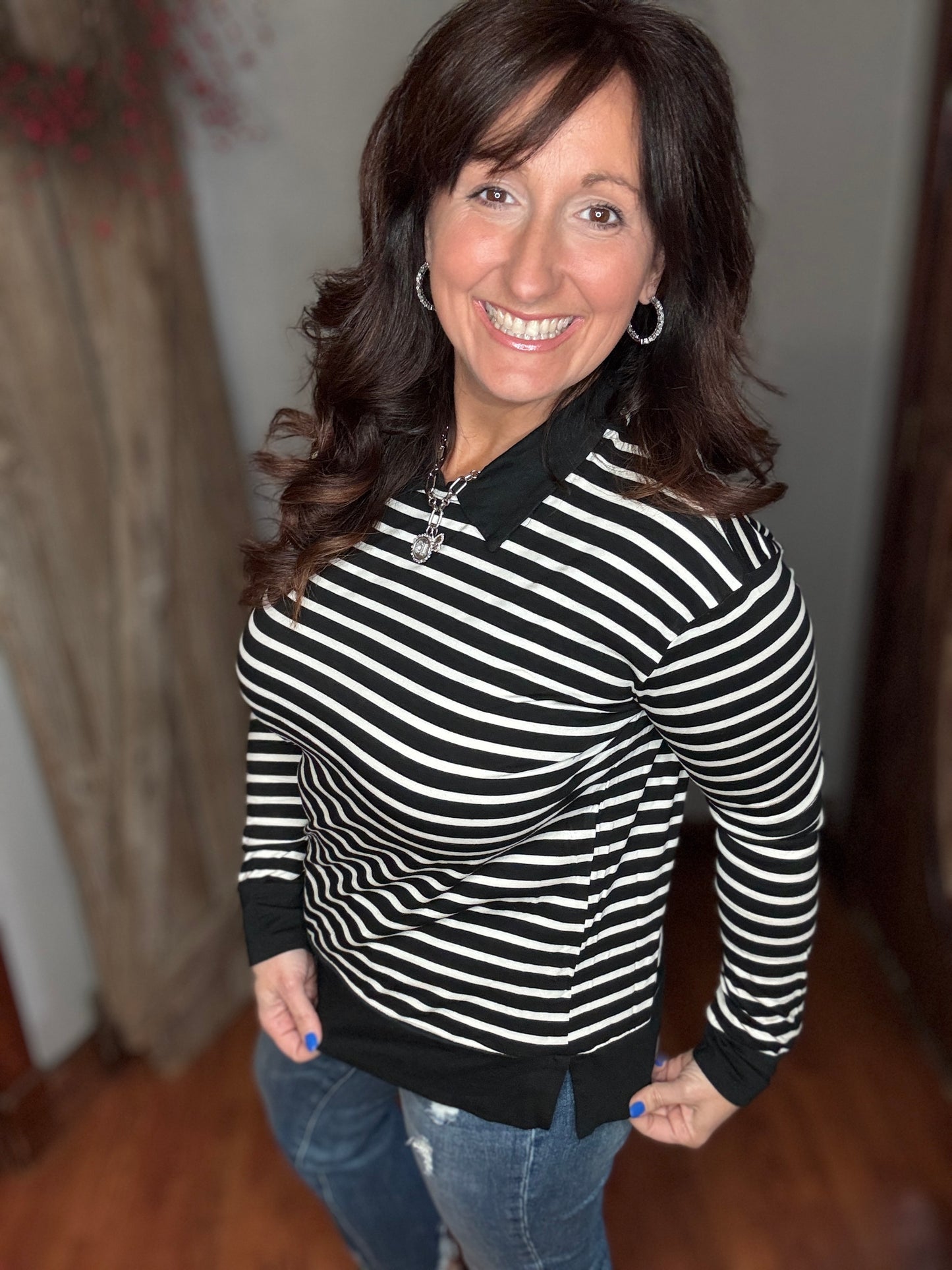 Harbor Stripe Top
