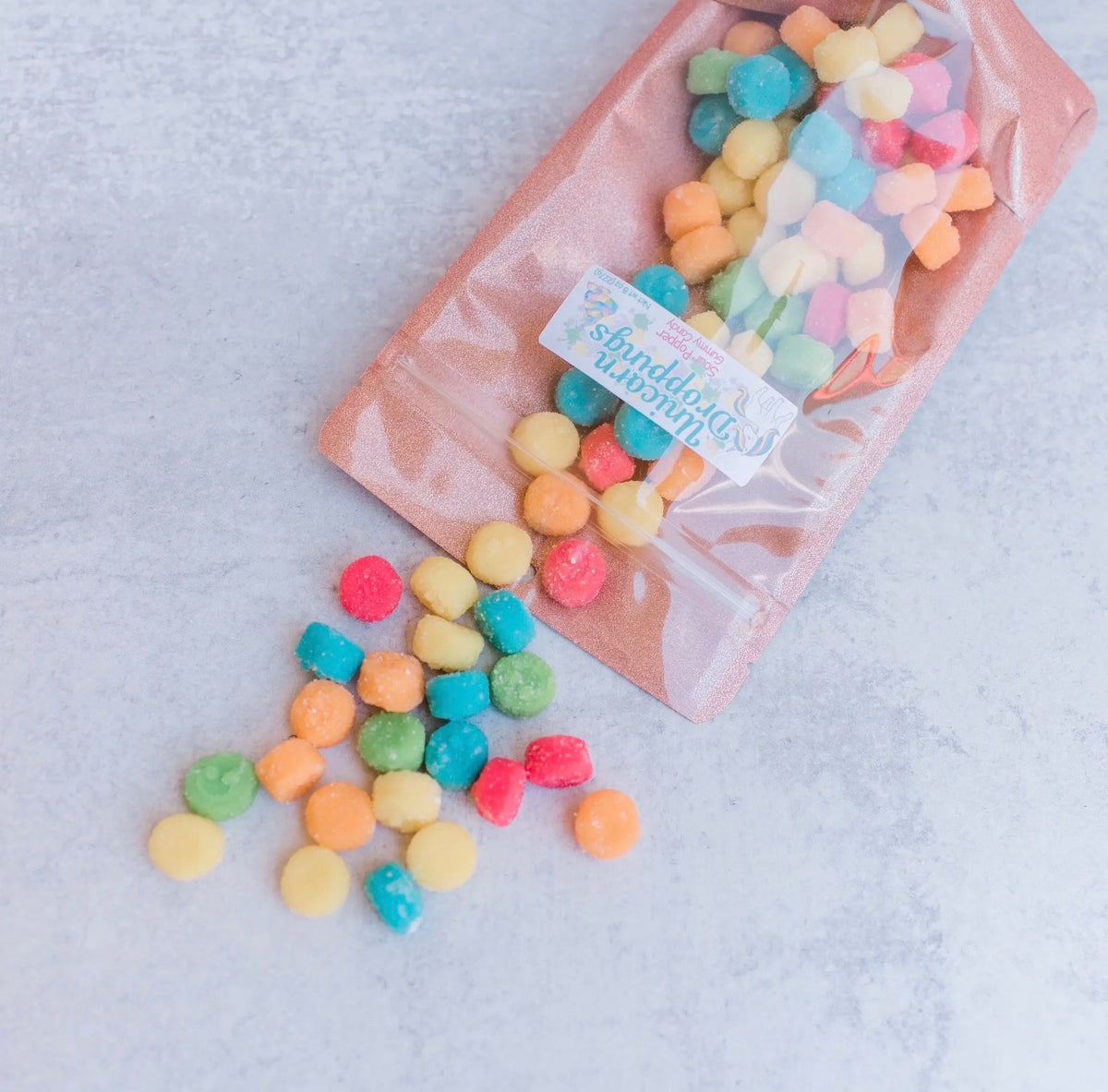 Unicorn Droppings Sour Gummies