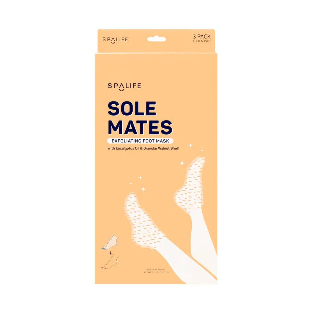 Sole Mates Exfoliating Foot Mask - 3 Pairs