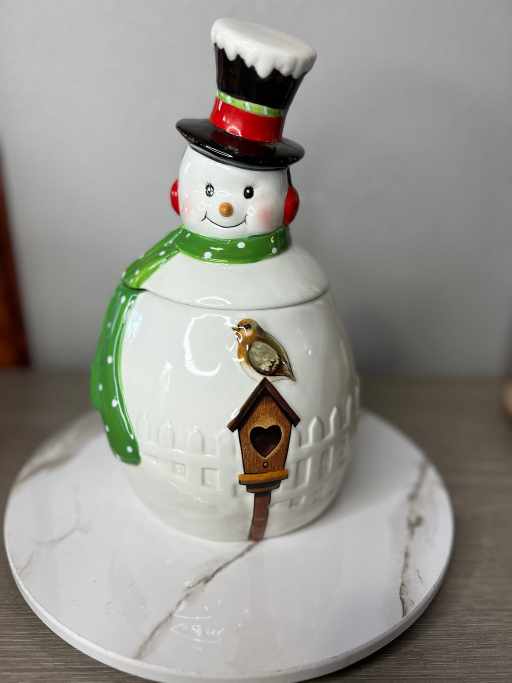 Snowman Cookie Jar