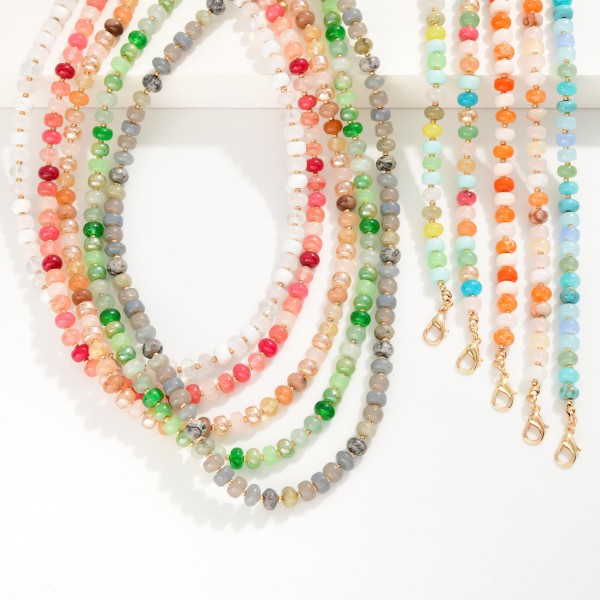 Candy Beaded Necklace