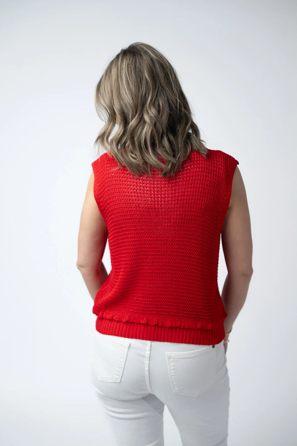 Amaya Open Knit Top