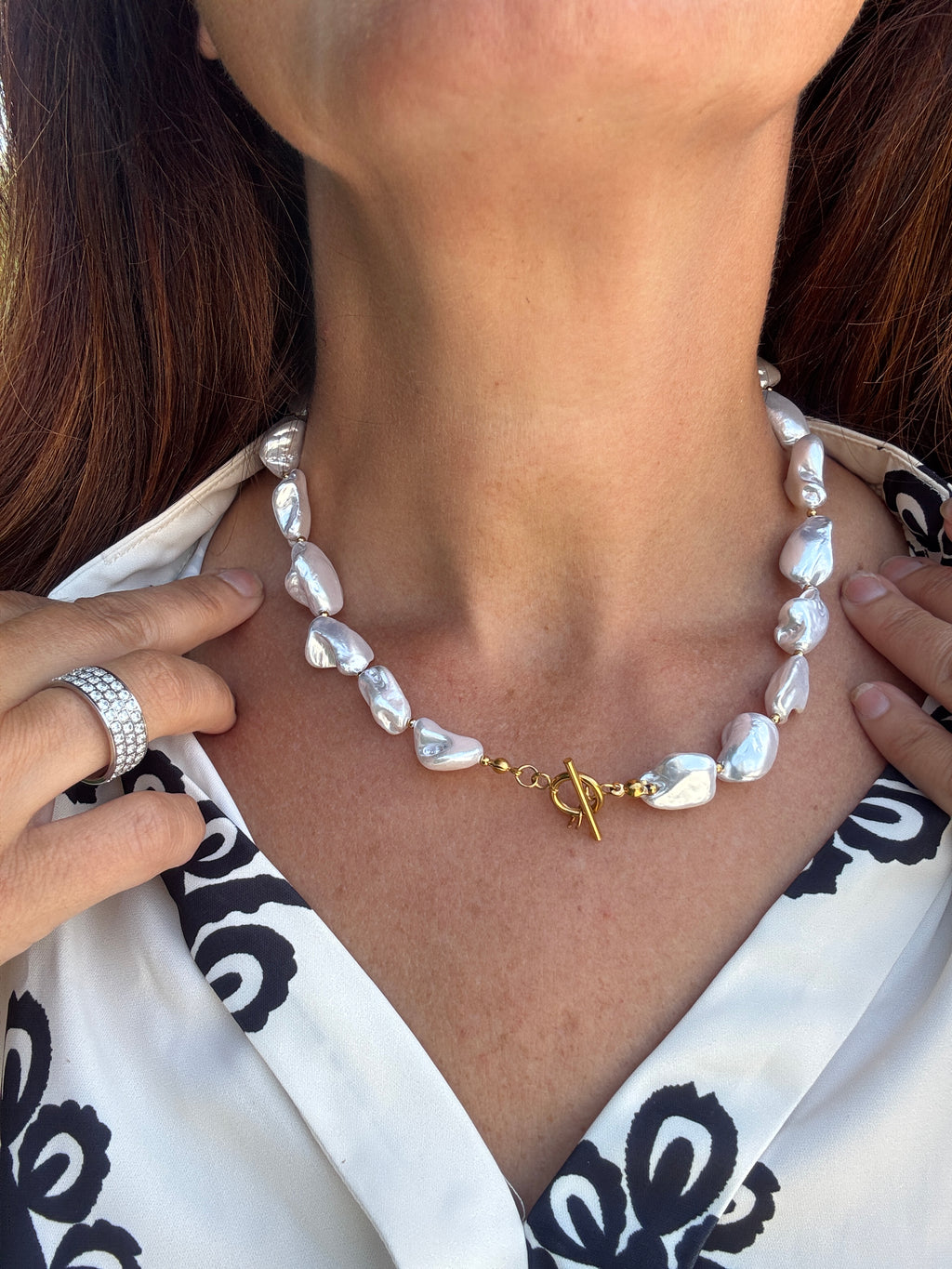 Chunky Pearl Necklace