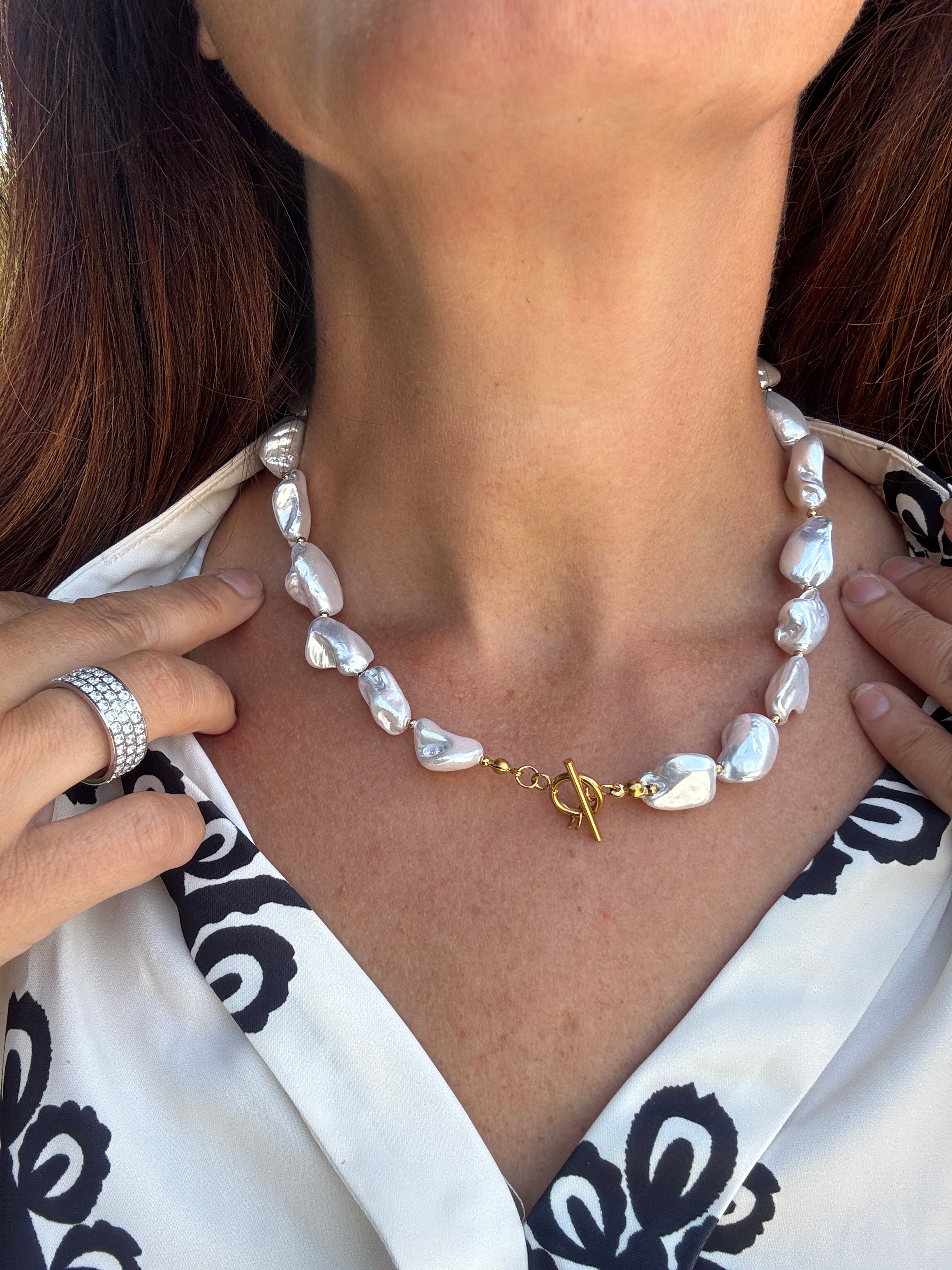 Chunky Pearl Necklace