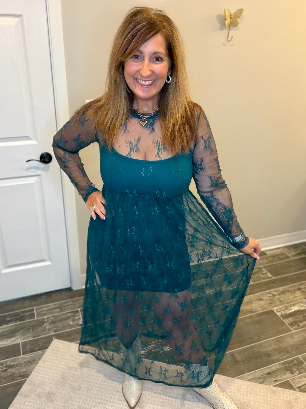 Evangeline Lace Dress