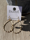 Sand Dollar Sparkle Earring