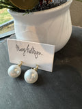 Pearl Drop Huggies