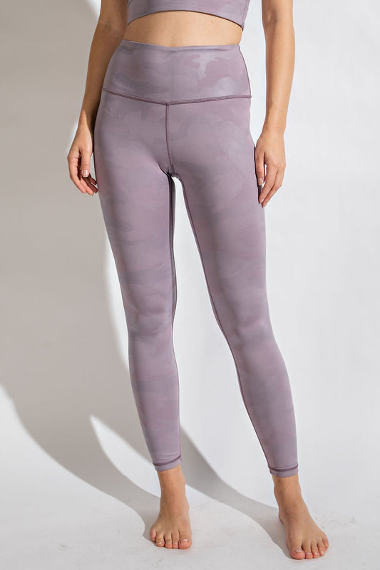 Lavender Camo leggings