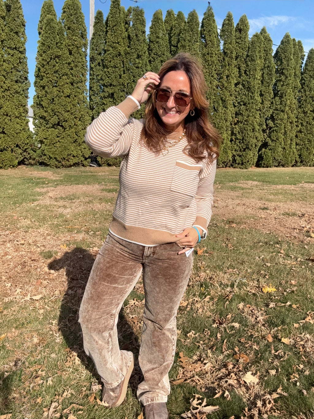 Miley Striped Sweater