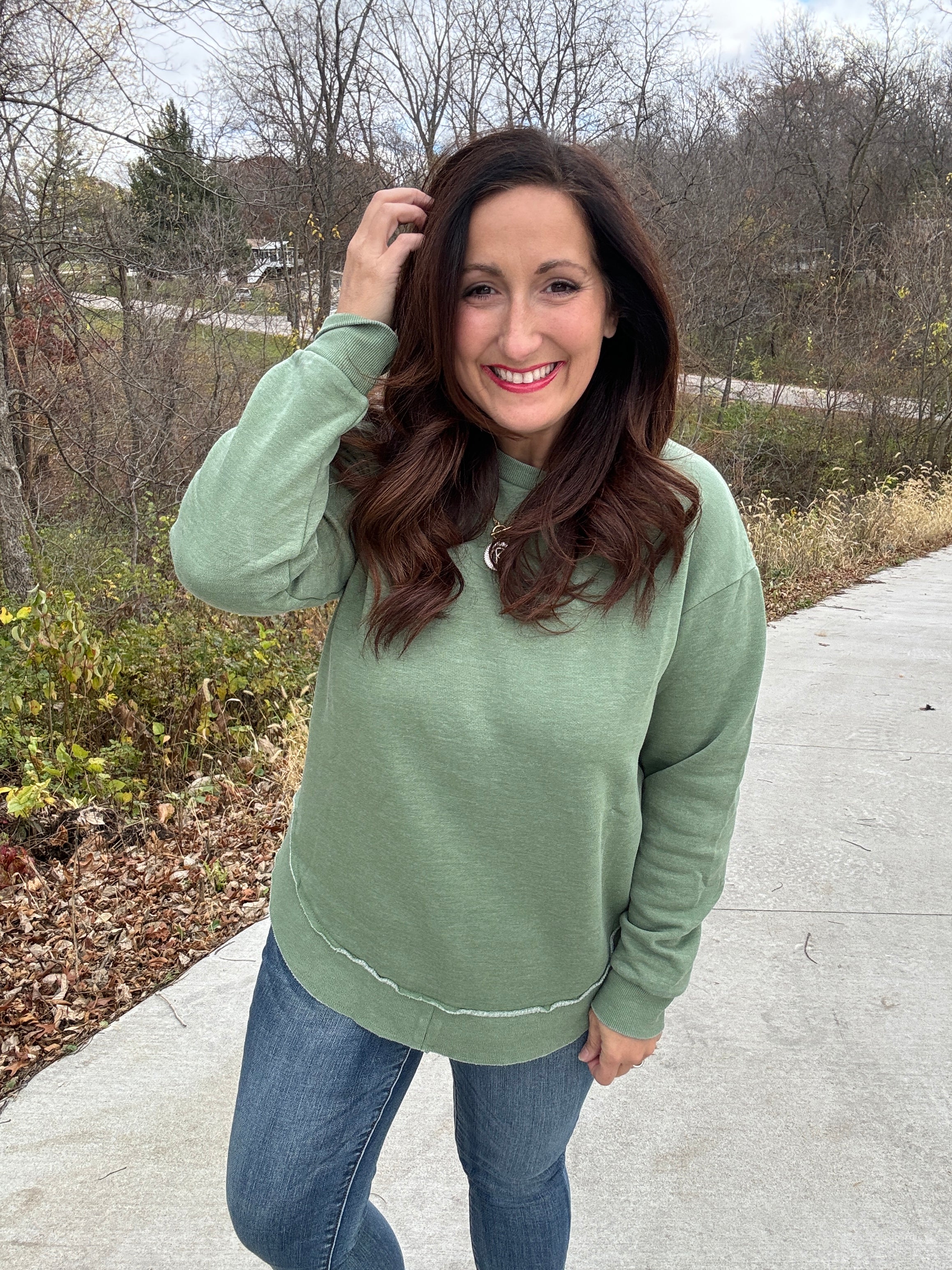 Vintage Wash Pullover