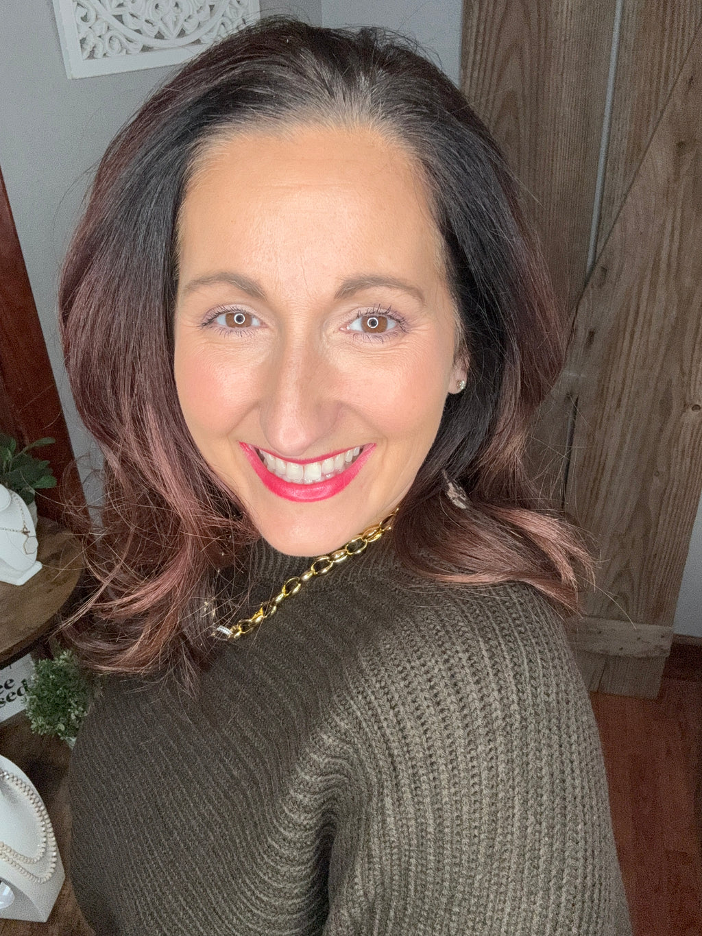 Meg Pullover Poncho Chocolate