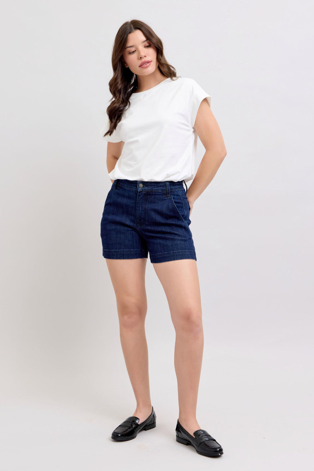 Downtown Darling Trouser Shorts
