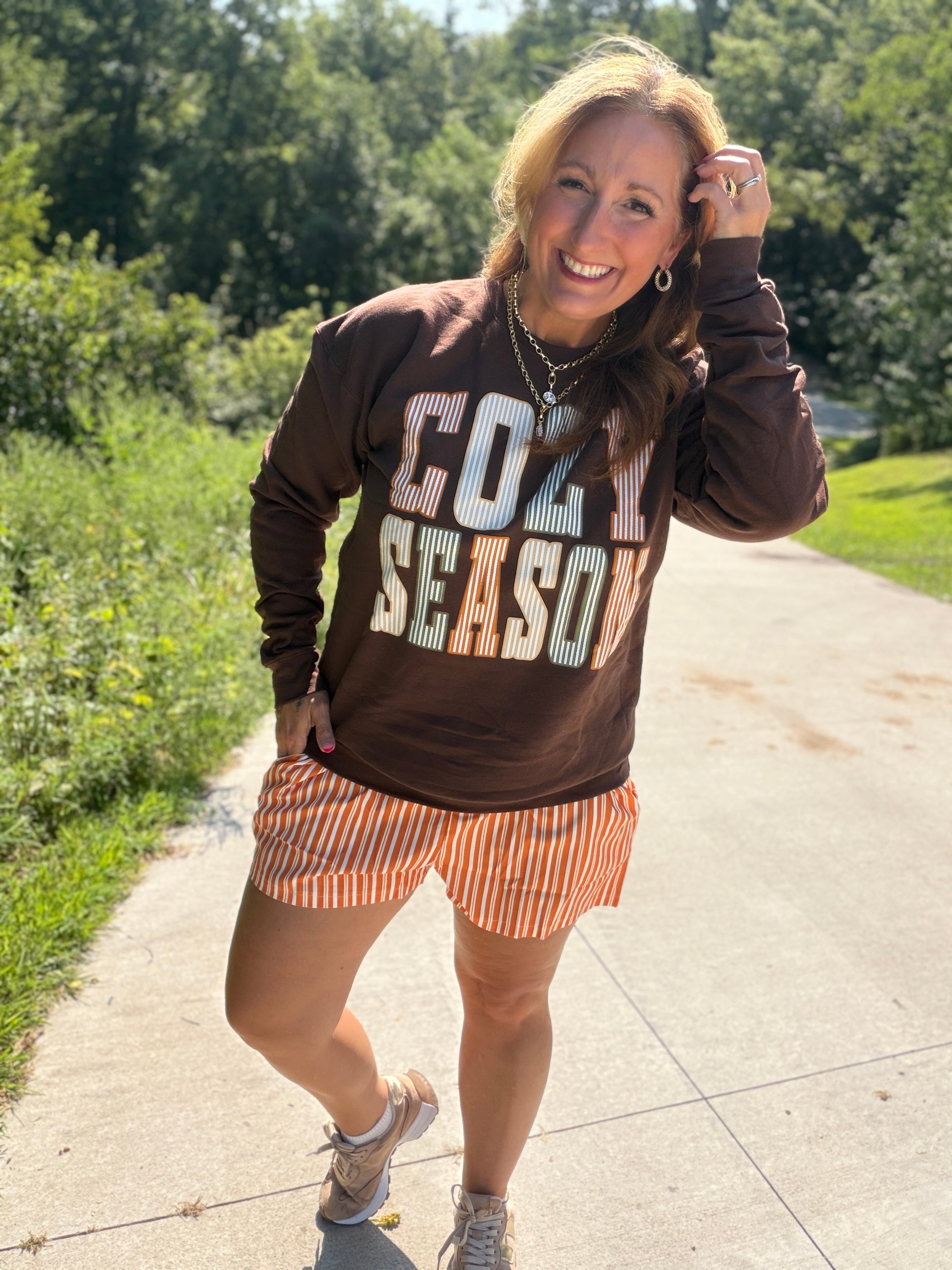 Cozy Is Calling Lightweight Sweatshirt