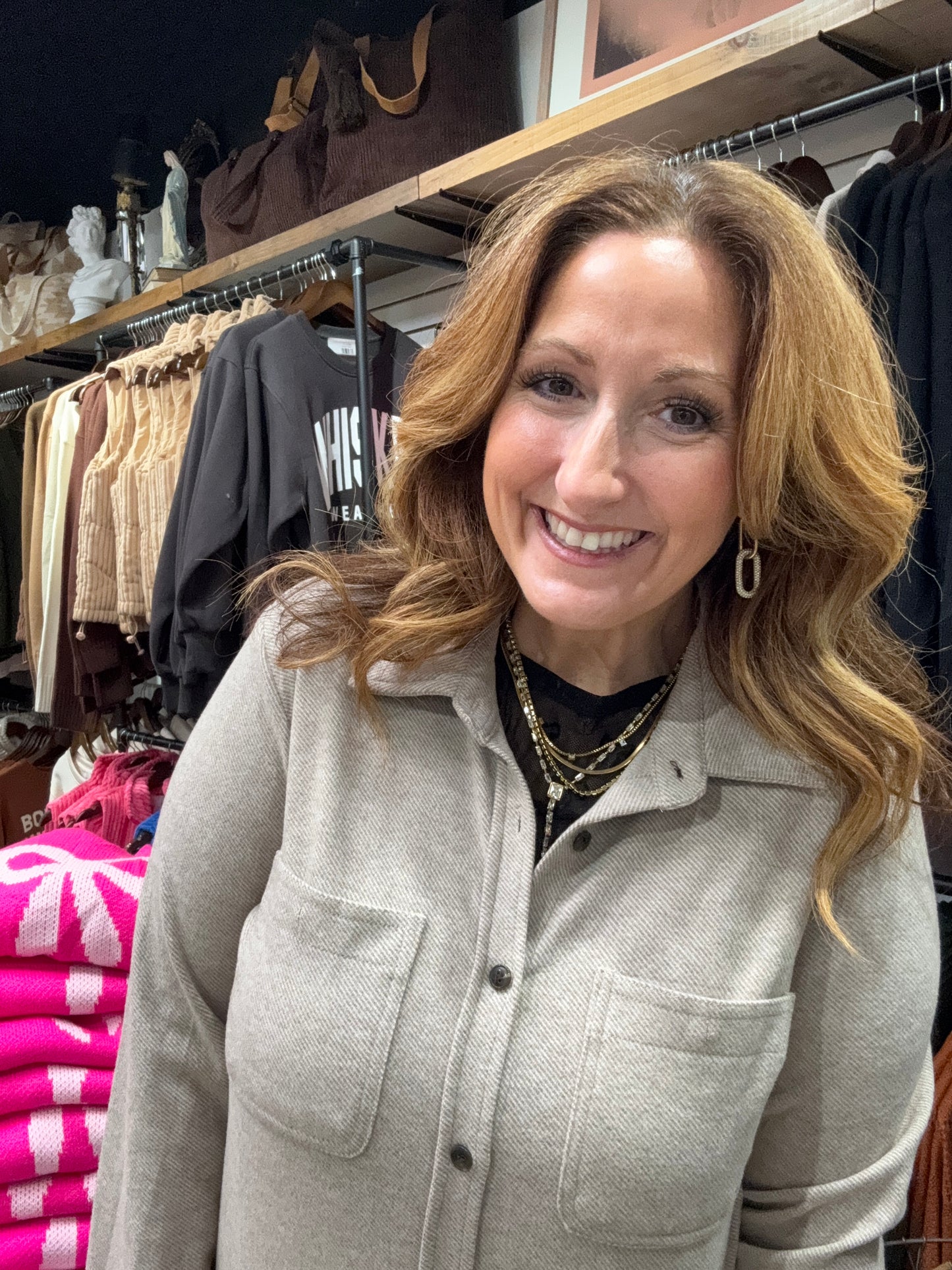 Dreamescape Flannel Shacket