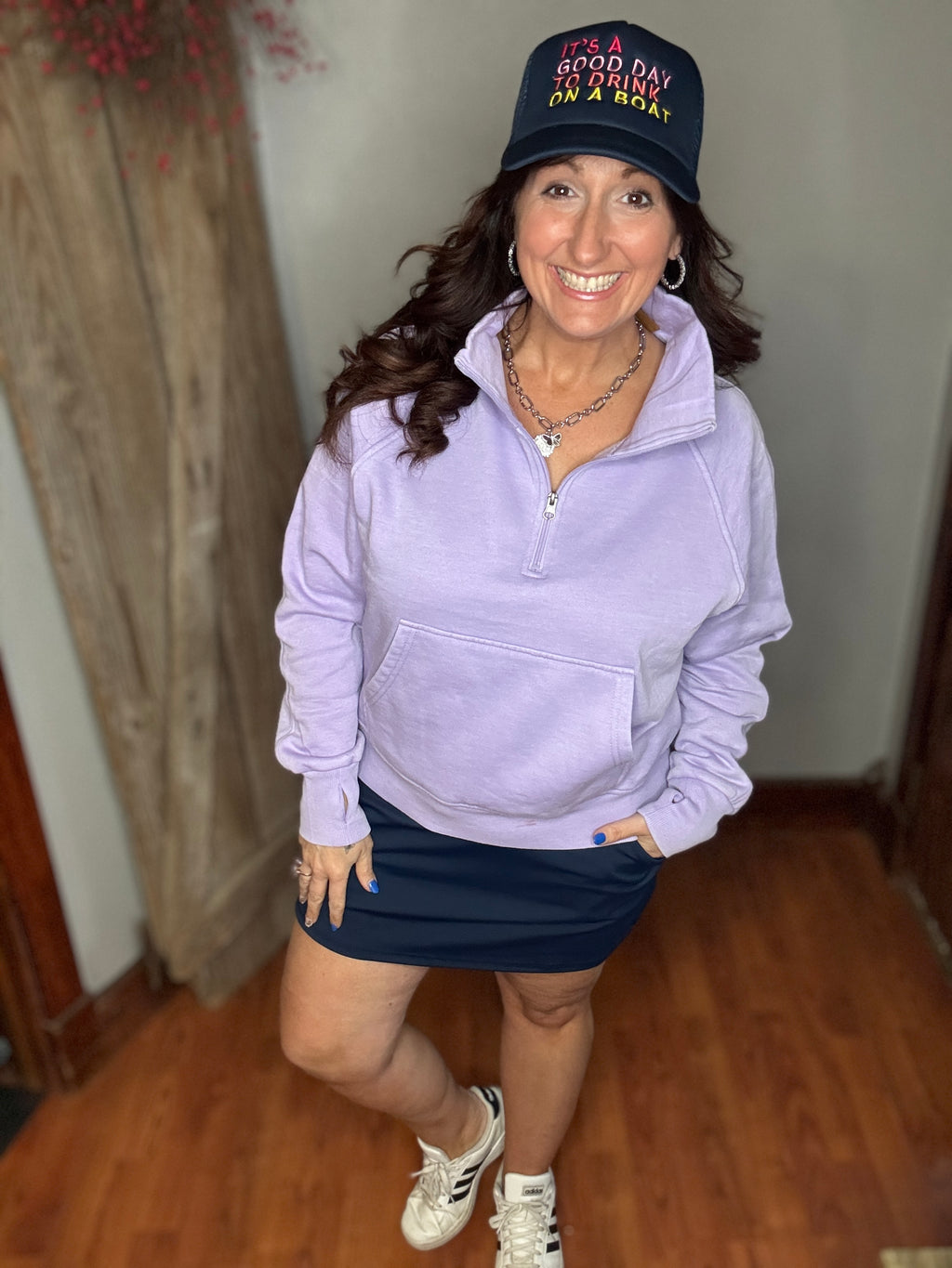 Midnight Breeze Skort