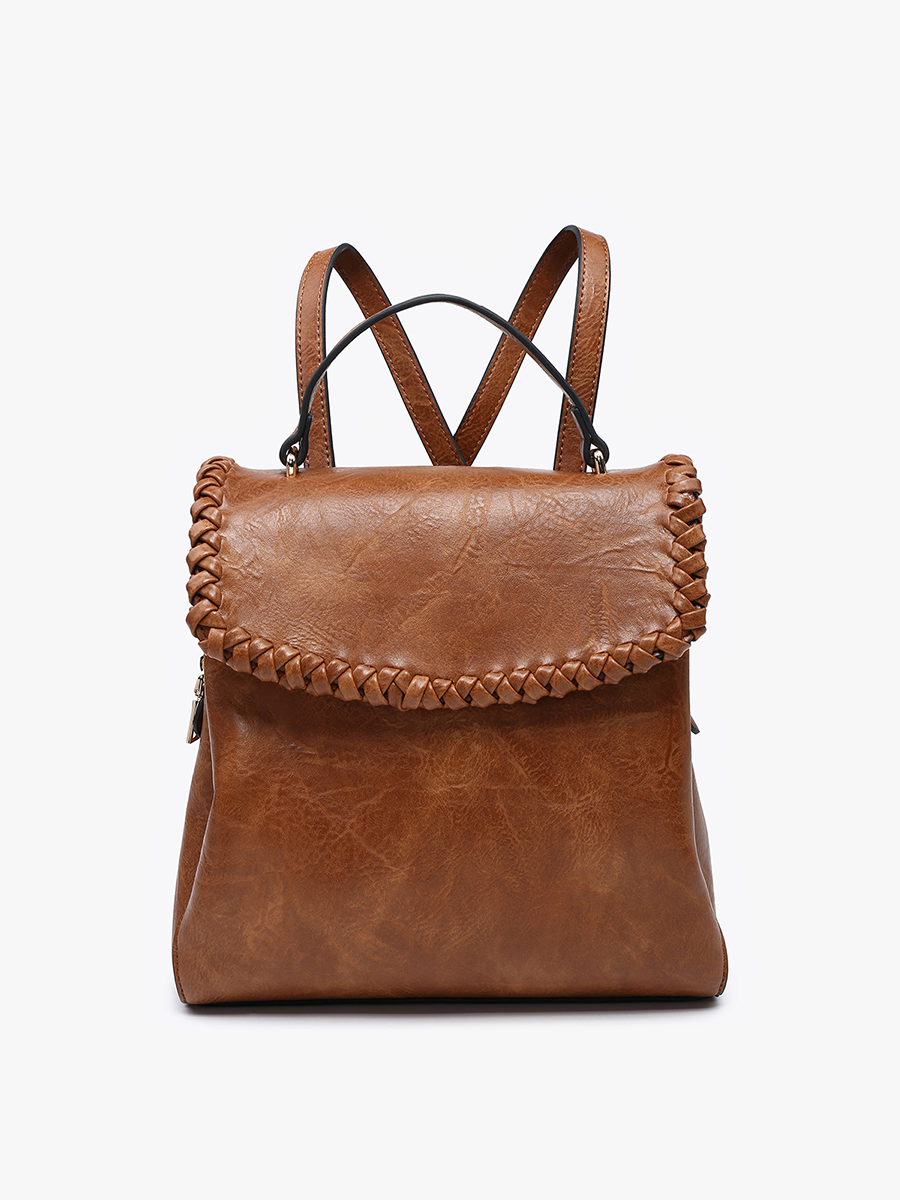 Blossom Whipstitch Trim Backpack
