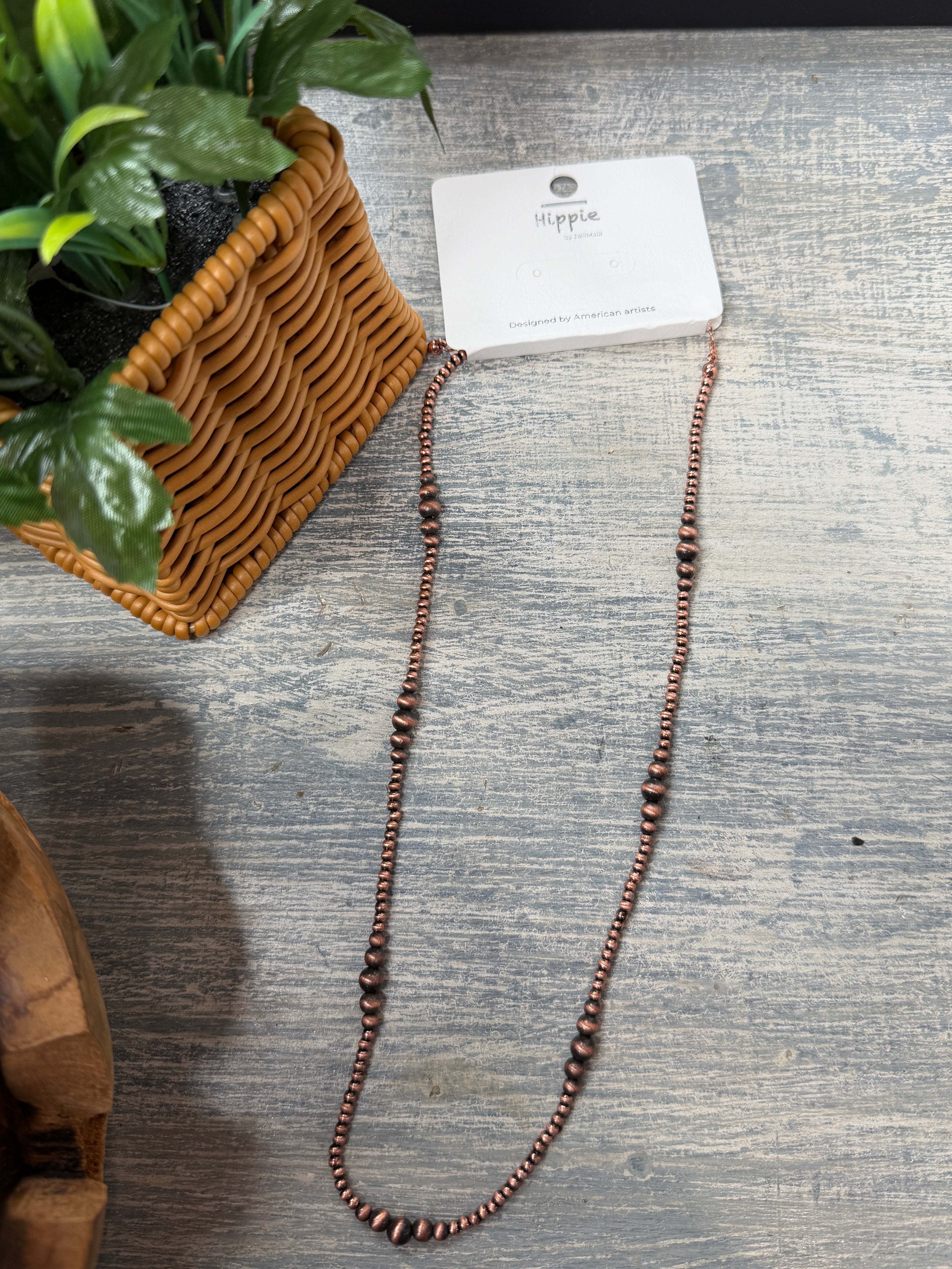 Copper Canyon Bead Necklace
