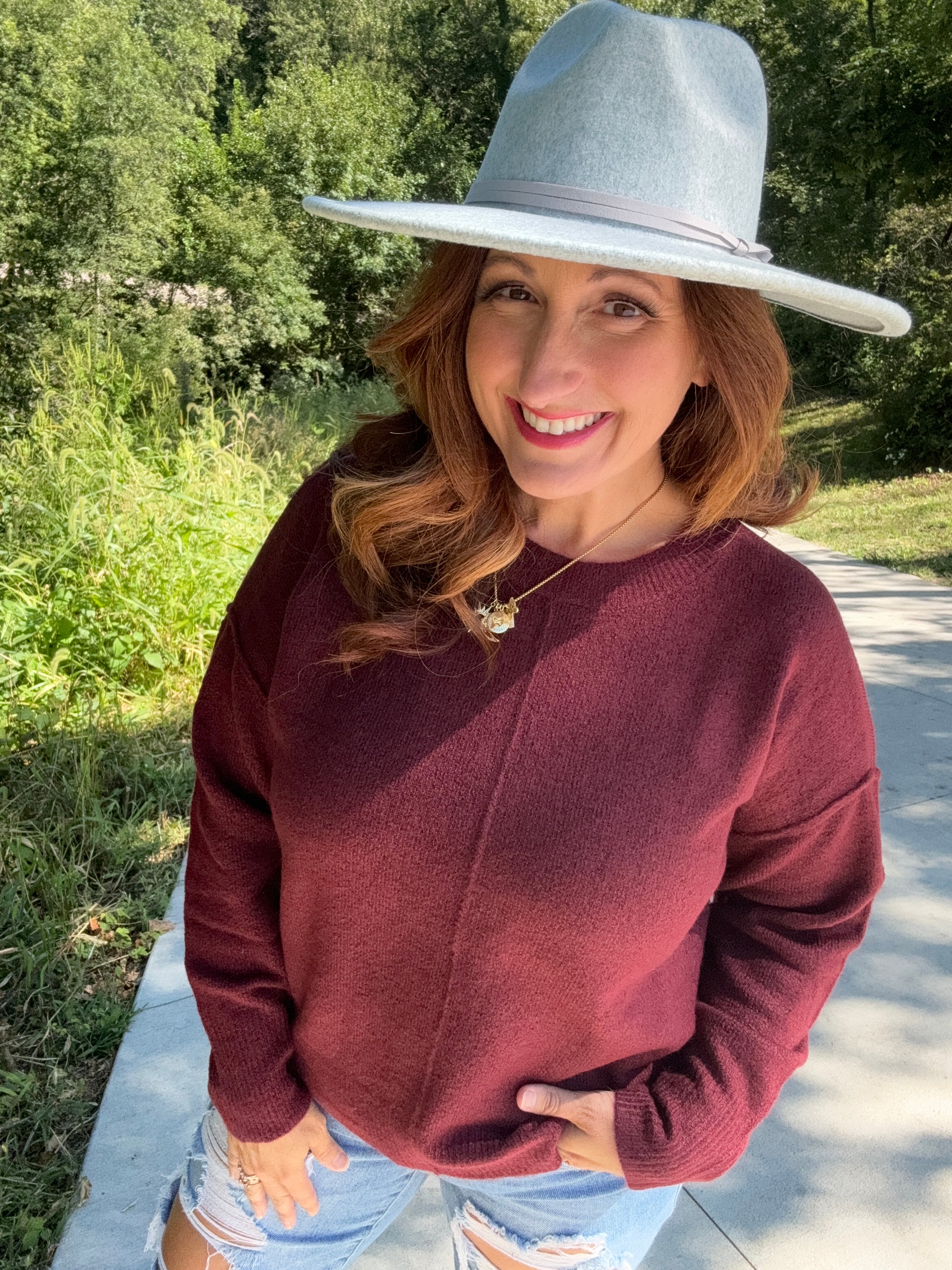 Wine & Luxury Sweater