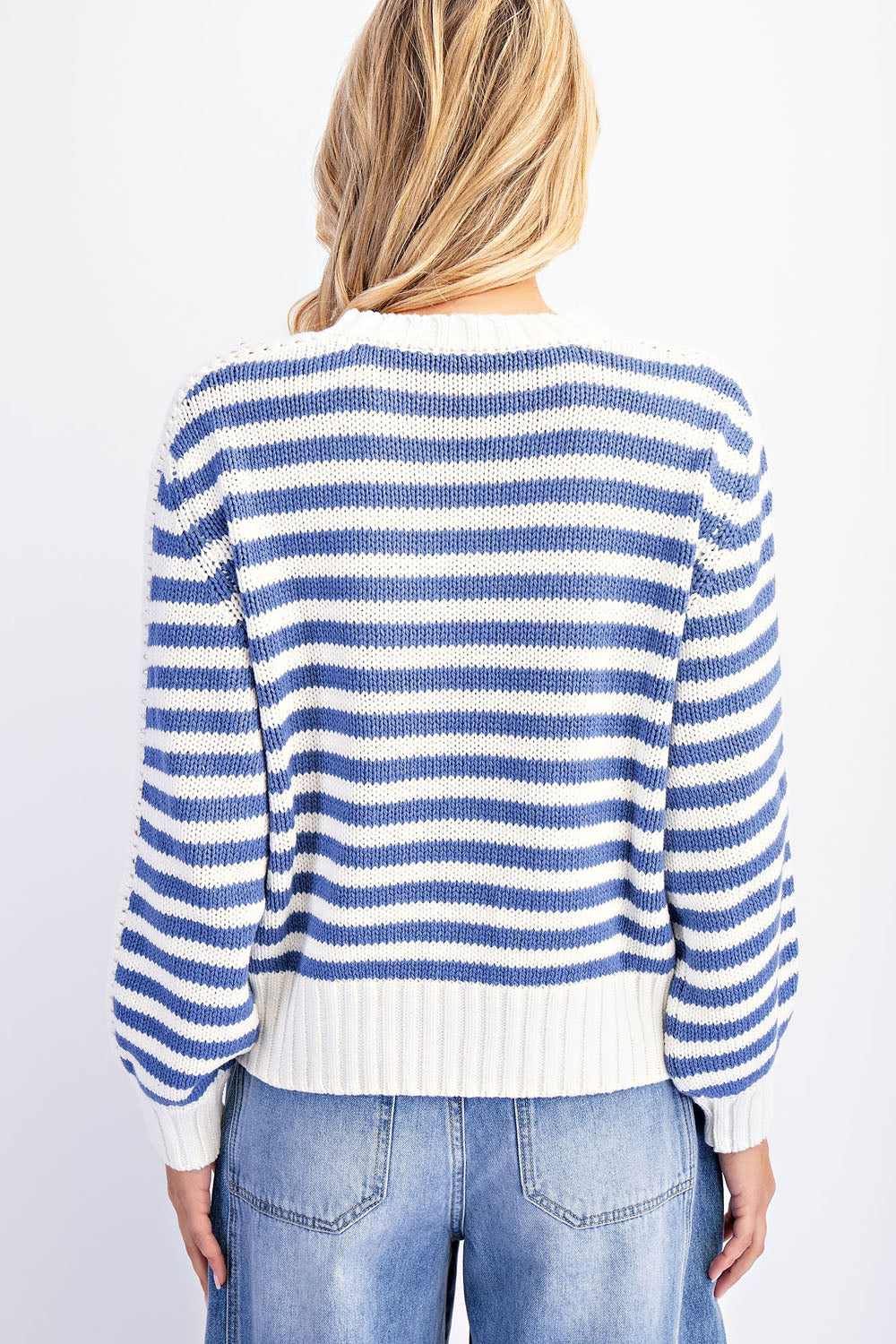 Coastal Charm Stripe Sweater