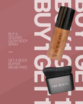 BOGO Golden Glow Body Spray FREE Body Buffer Brush