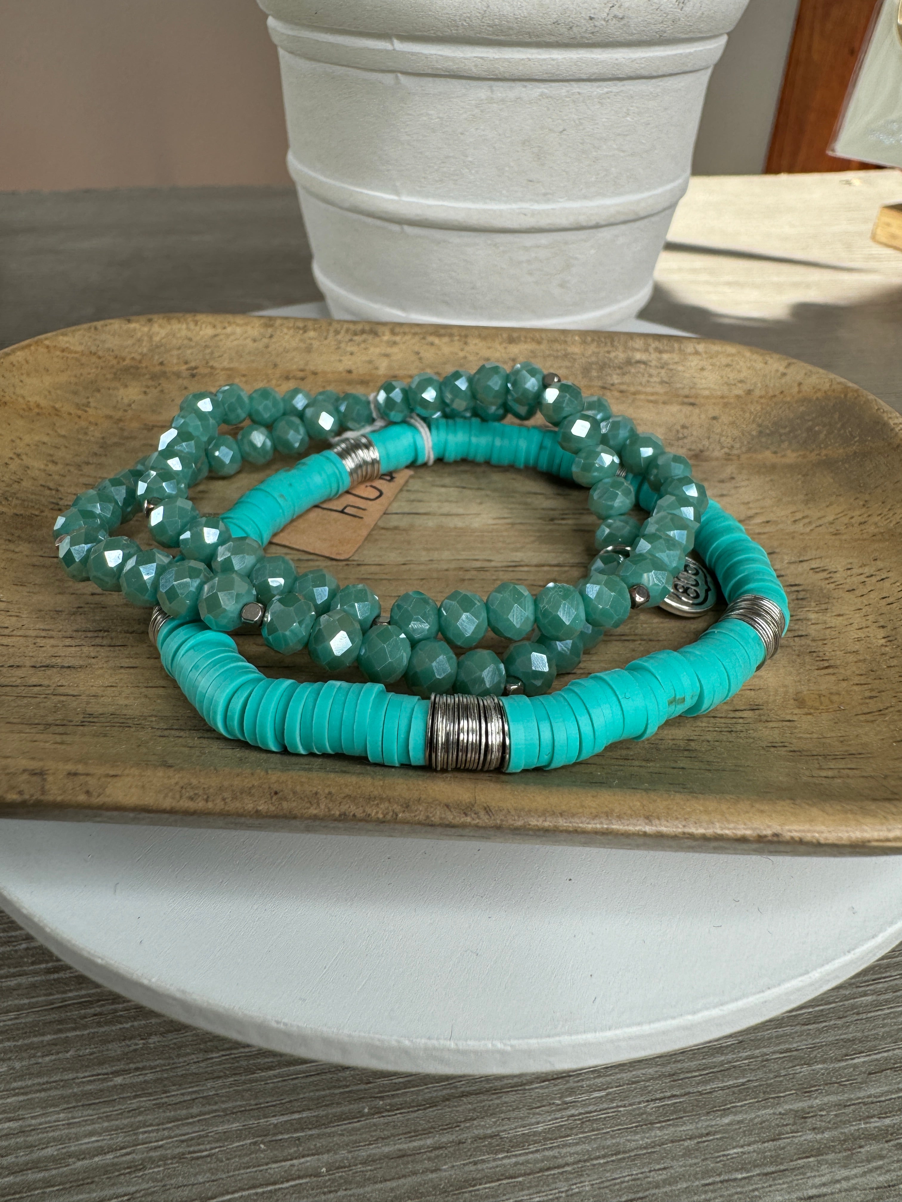 Turquoise Beaded Bracelet