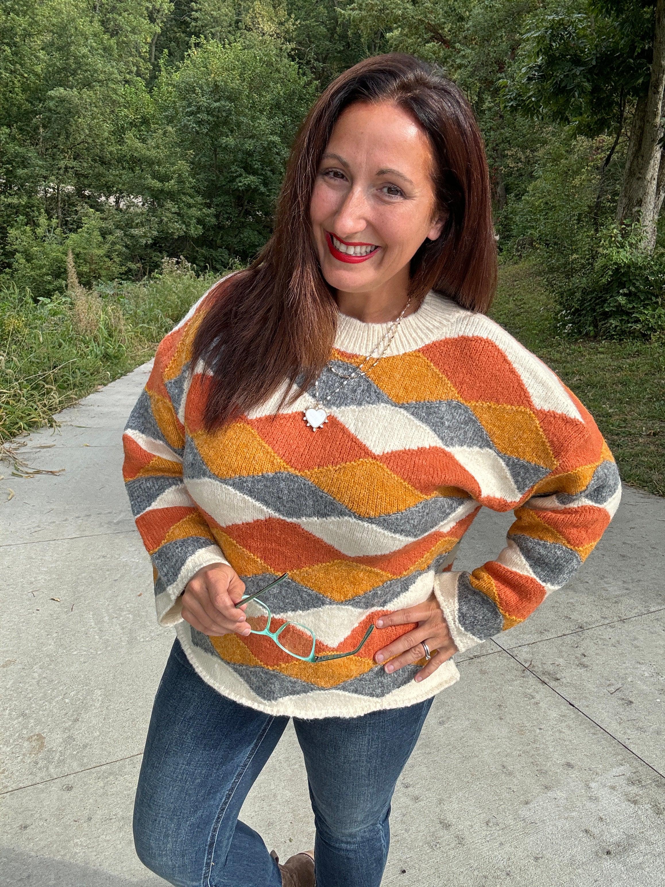 Rustic Mountains Sweater