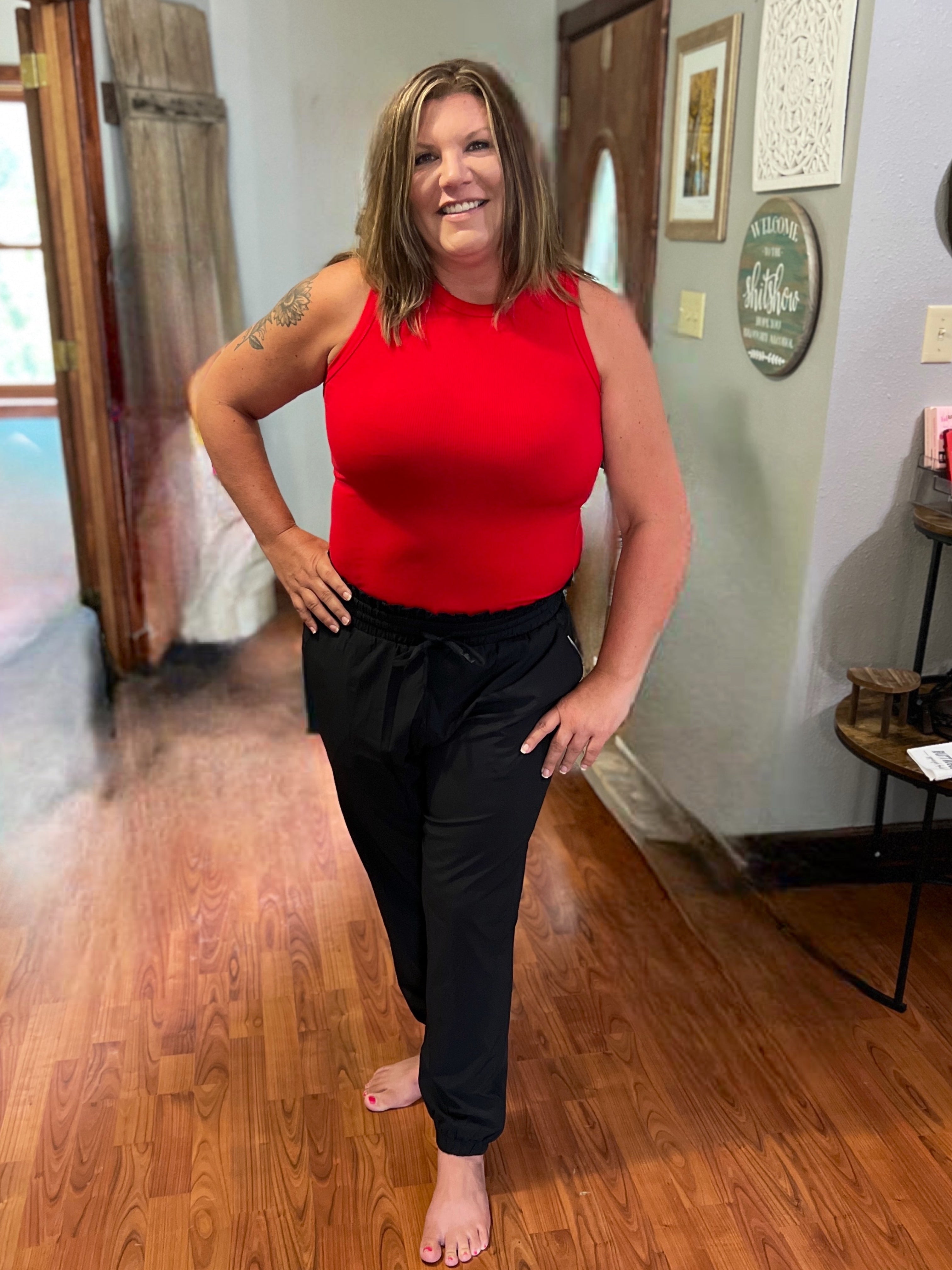 Smoking Red Hot Bodysuit