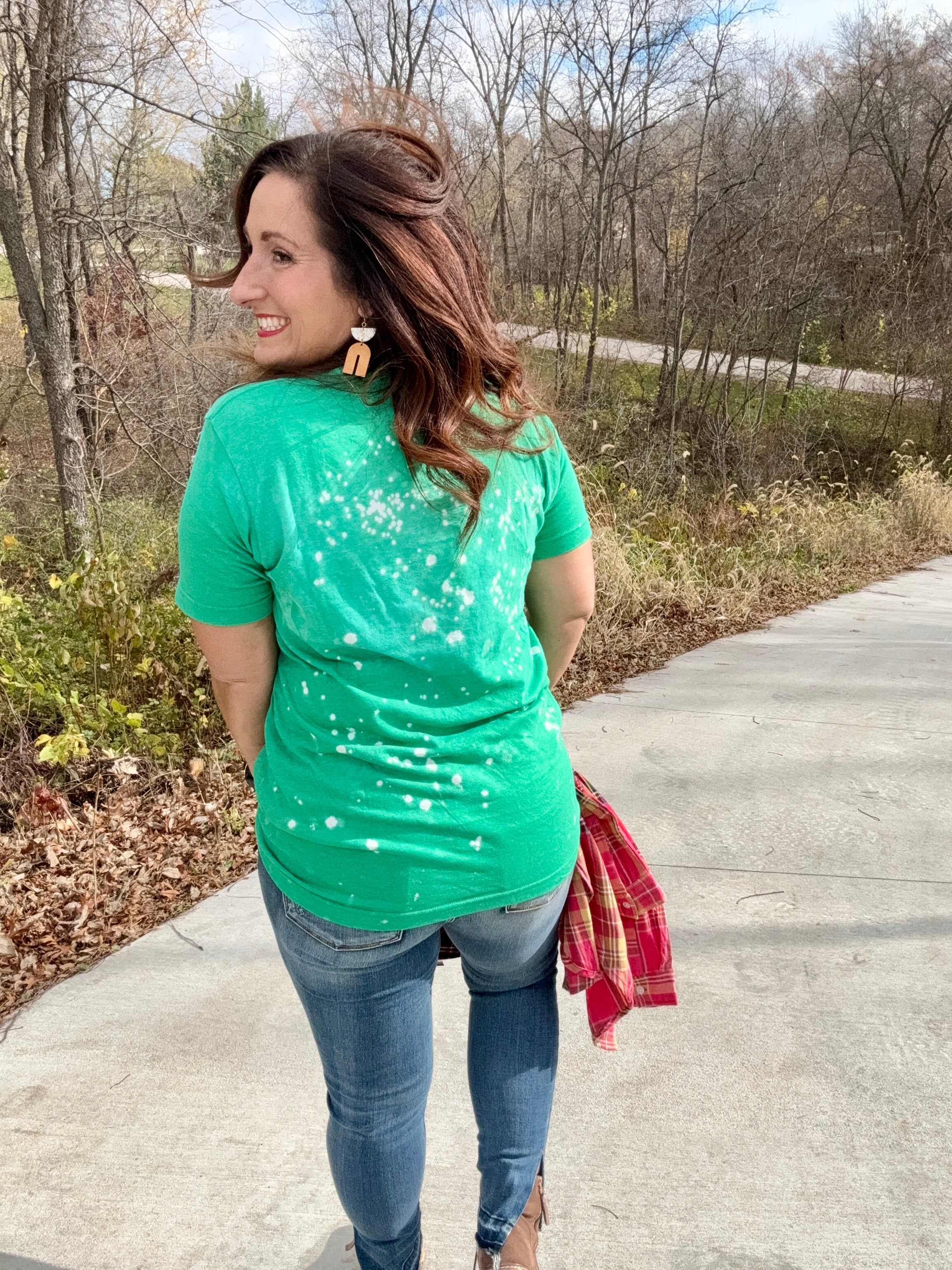 Leopard & Joy Graphic T