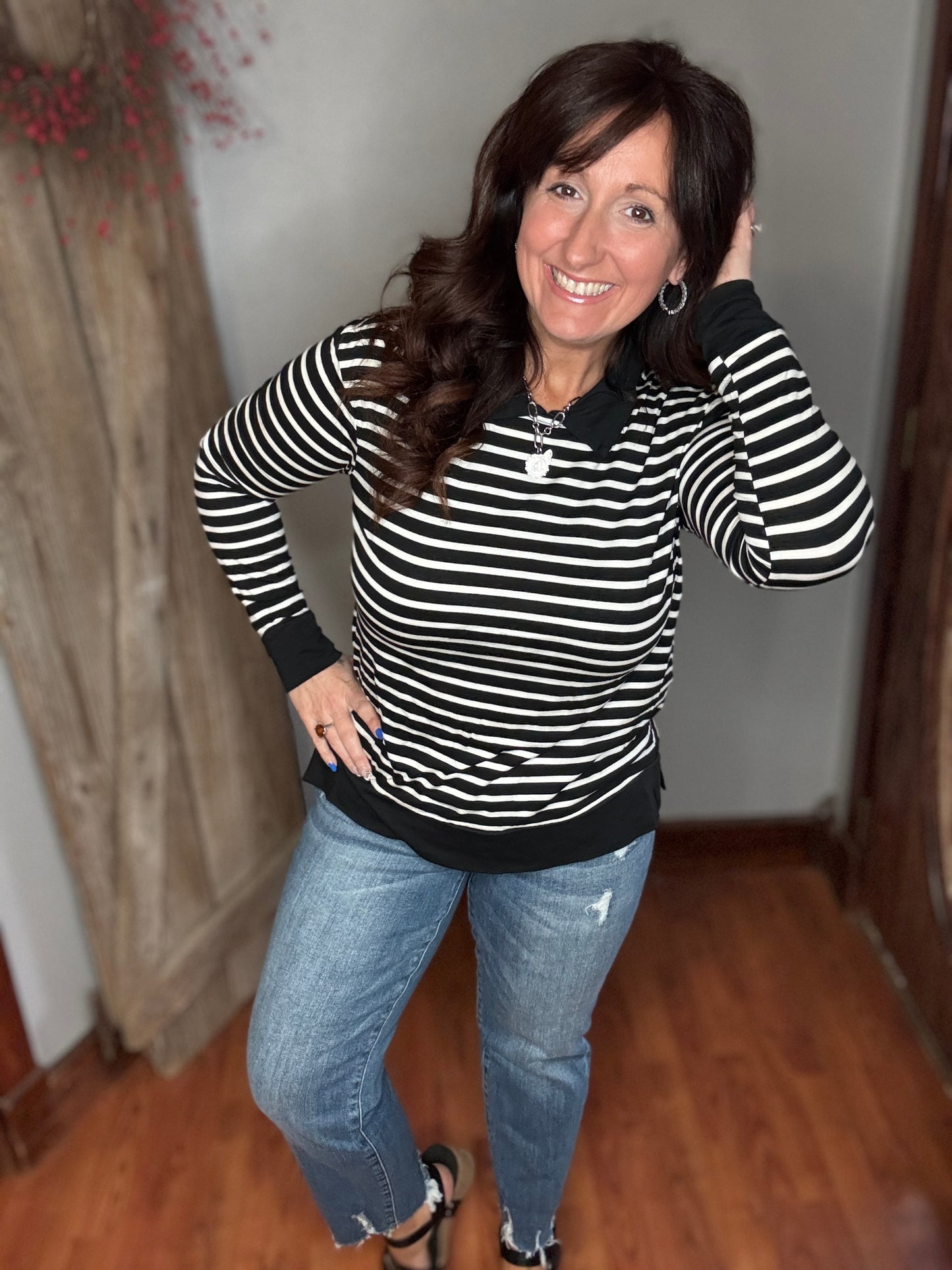 Harbor Stripe Top
